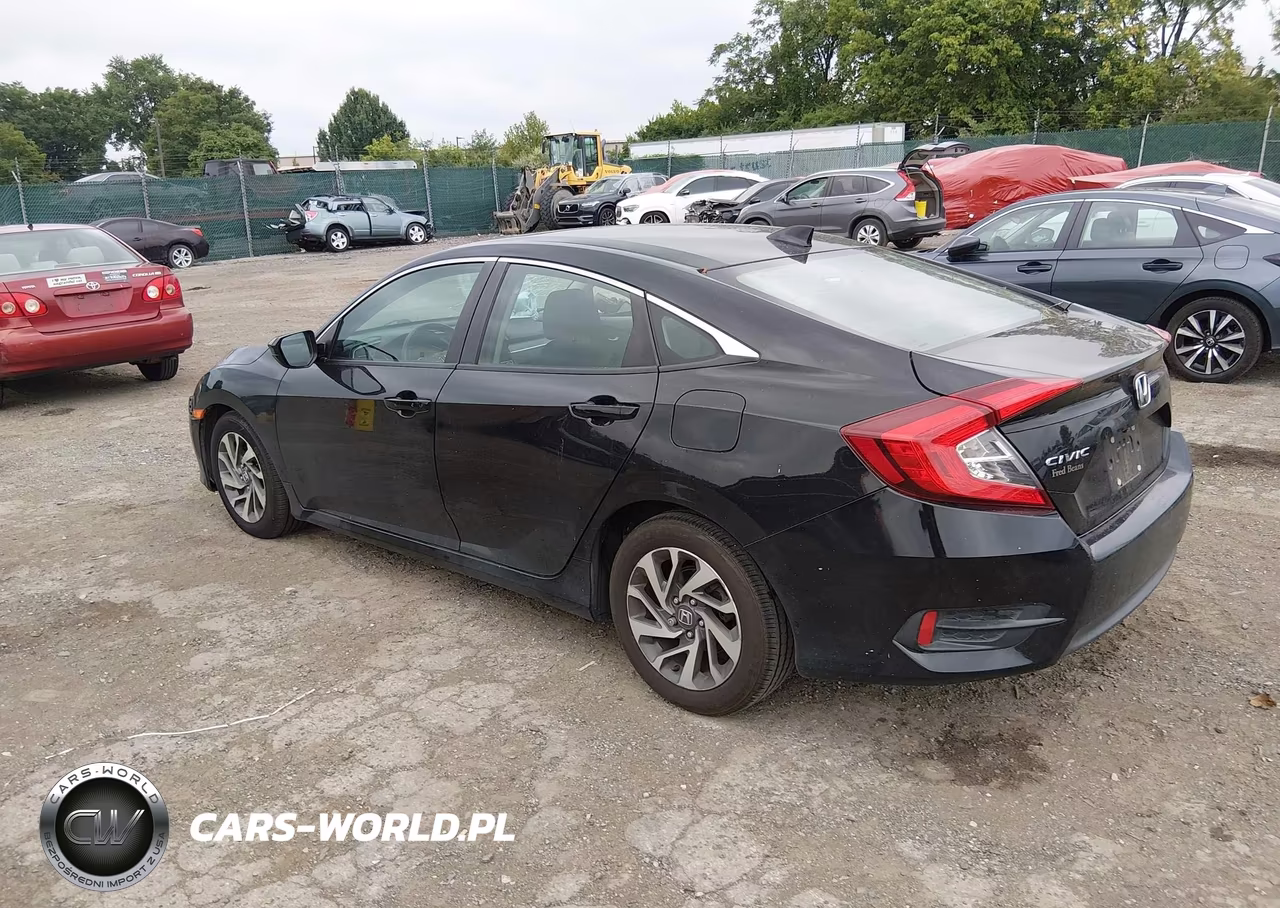 2018 Honda Civic Ex VIN:2HGFC2F7XJH543615 - 3