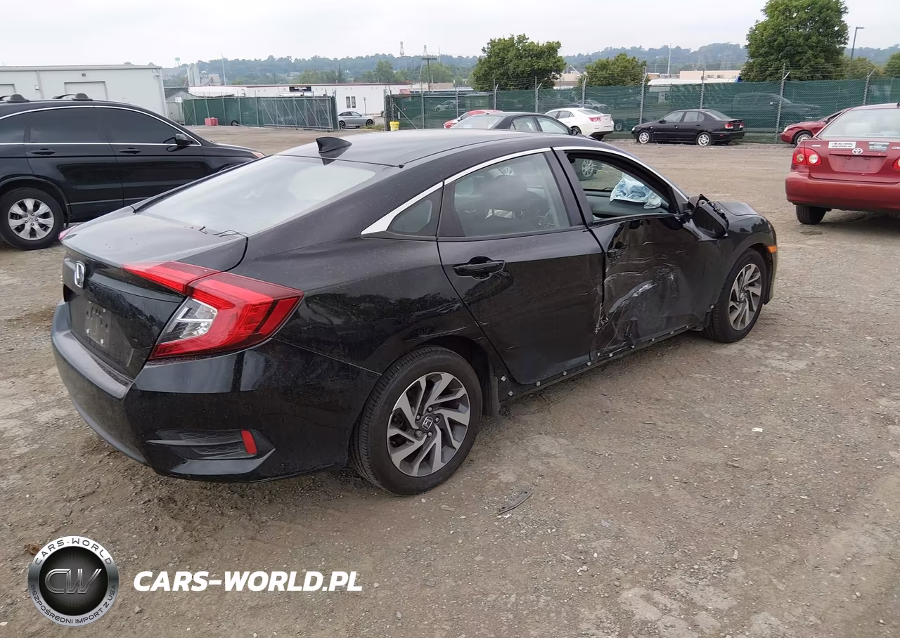 2018 Honda Civic Ex VIN:2HGFC2F7XJH543615 - 4
