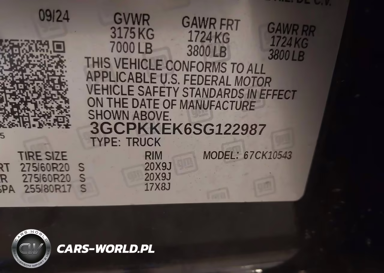 2025 Chevrolet Silverado 1500 4Wd Short Bed Lt With 2Fl VIN:3GCPKKEK6SG122987 - 9