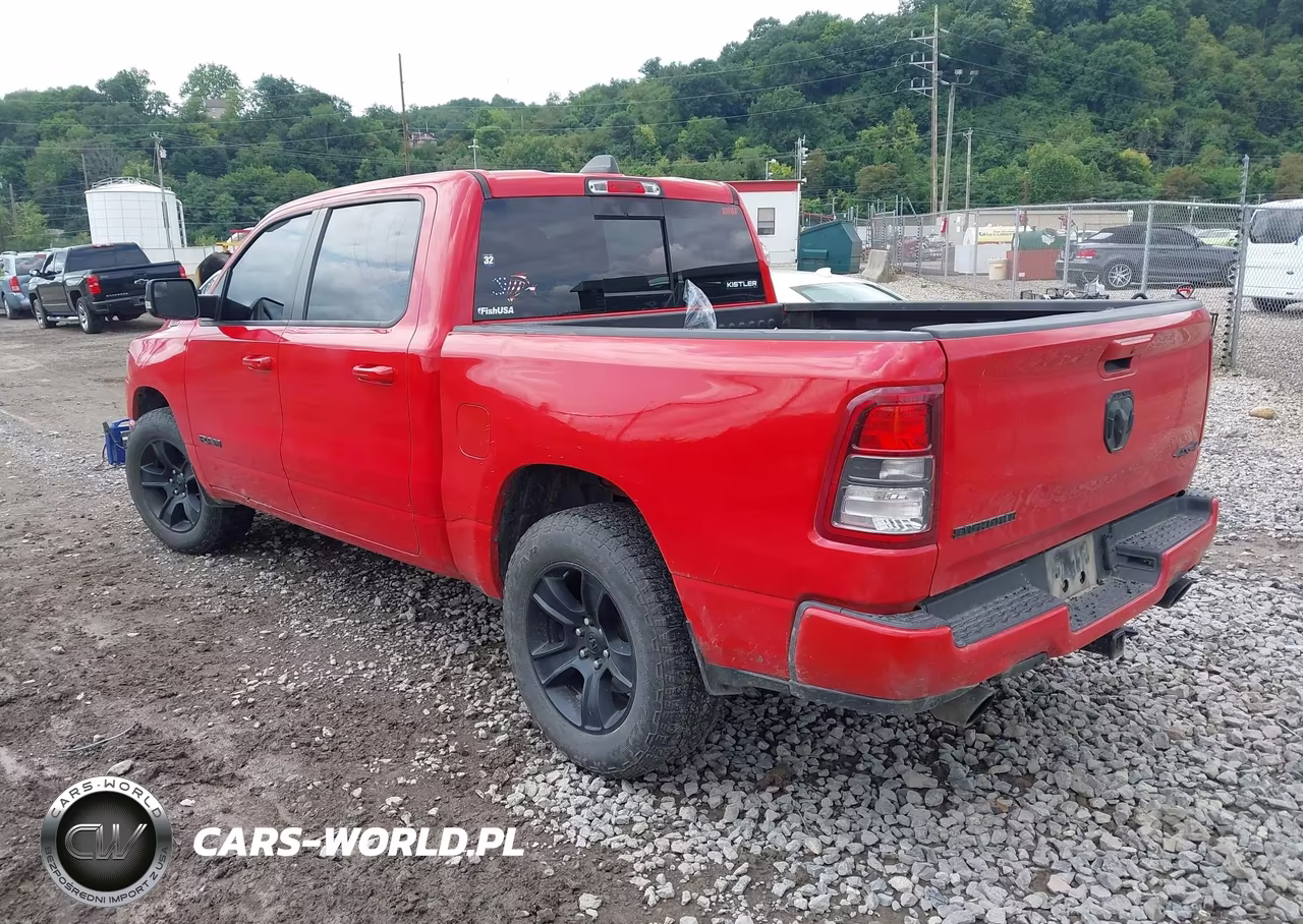 2021 Ram 1500 Big Horn 4X4 5'7 Box VIN:1C6SRFFT2MN716921 - 3