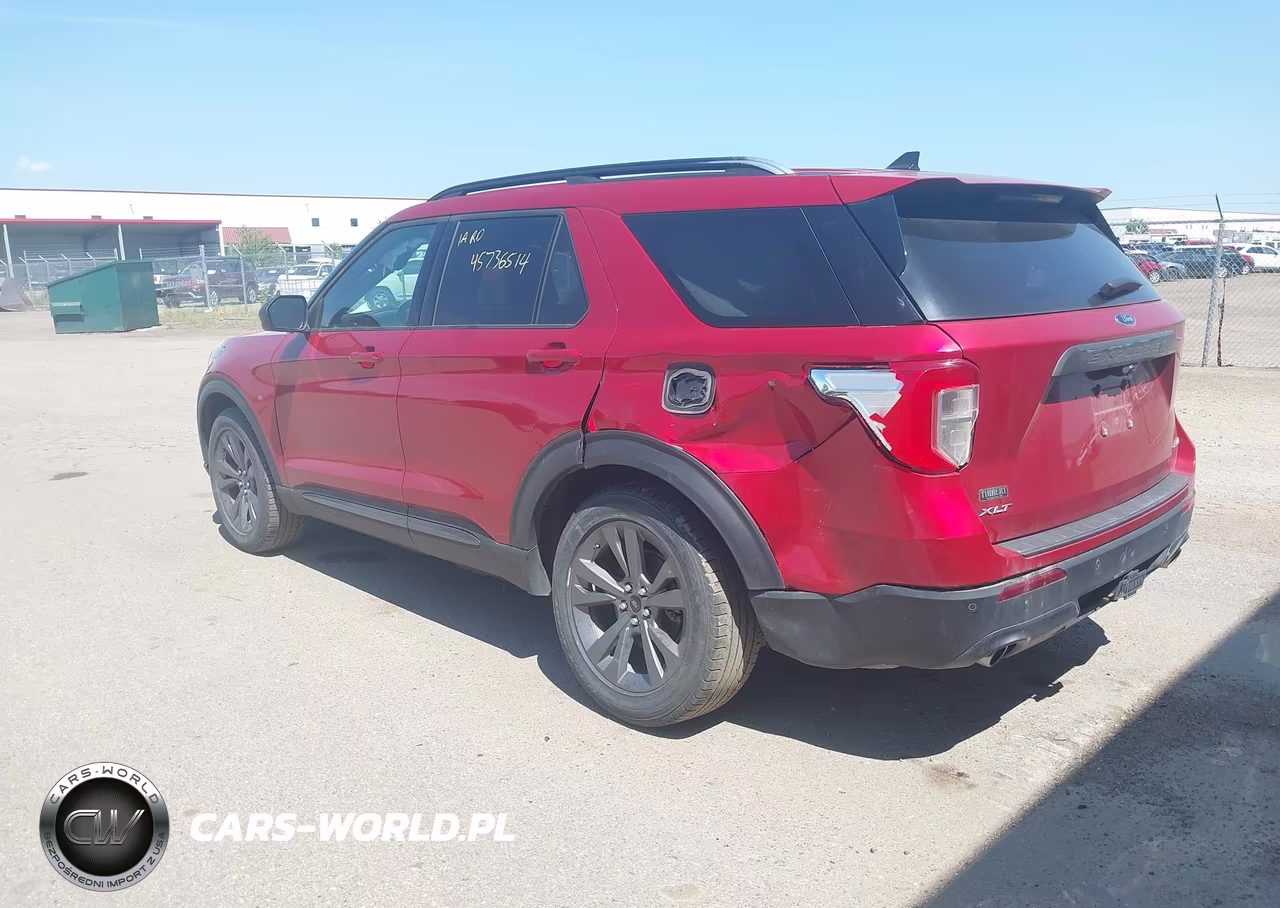 2021 Ford Explorer Xlt VIN:1FMSK8DH9MGA40815 - 3