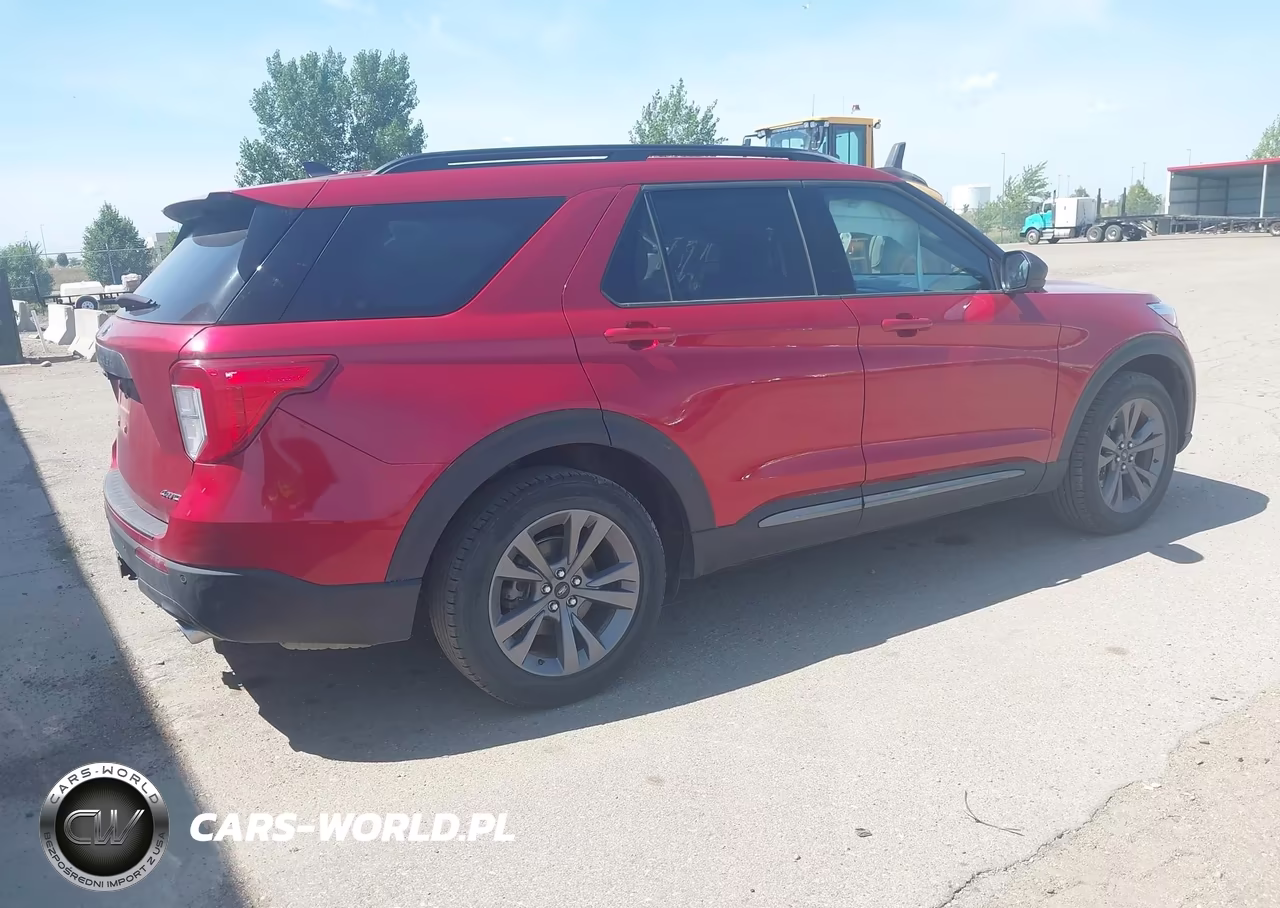 2021 Ford Explorer Xlt VIN:1FMSK8DH9MGA40815 - 4