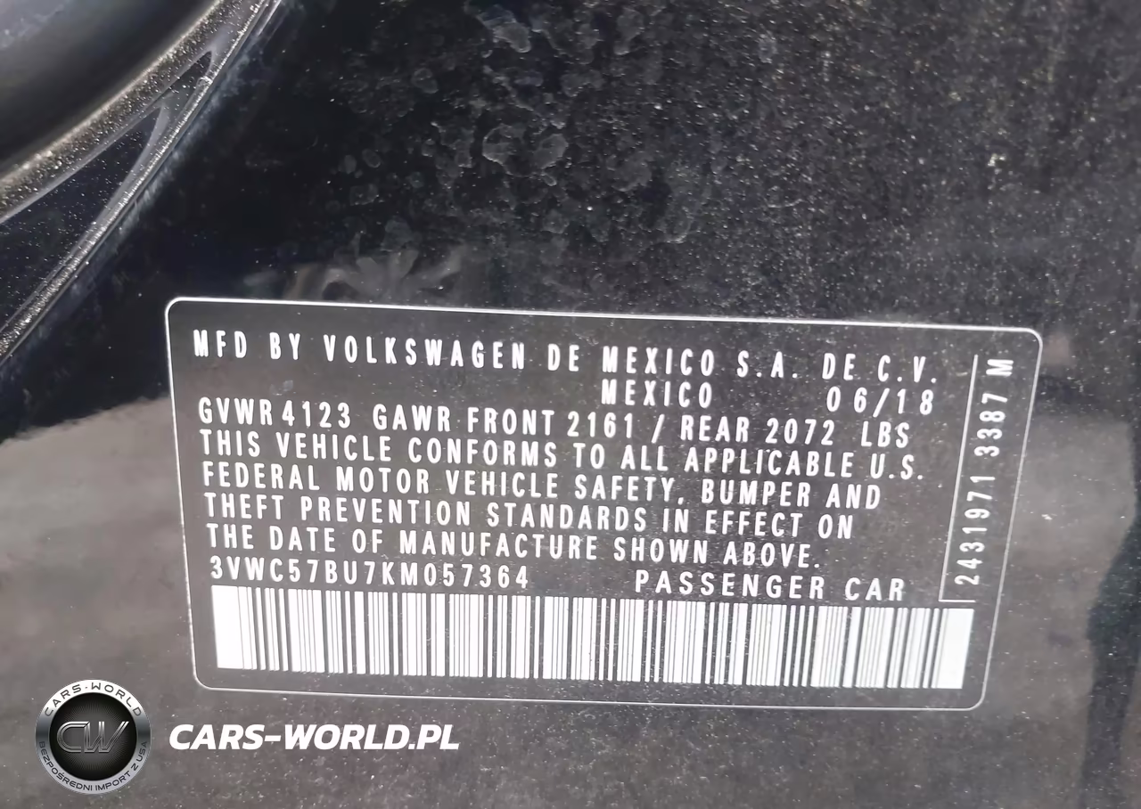 2019 Volkswagen Jetta 1.4T R-Line-1.4T S-1.4T Se VIN:3VWC57BU7KM057364 - 9