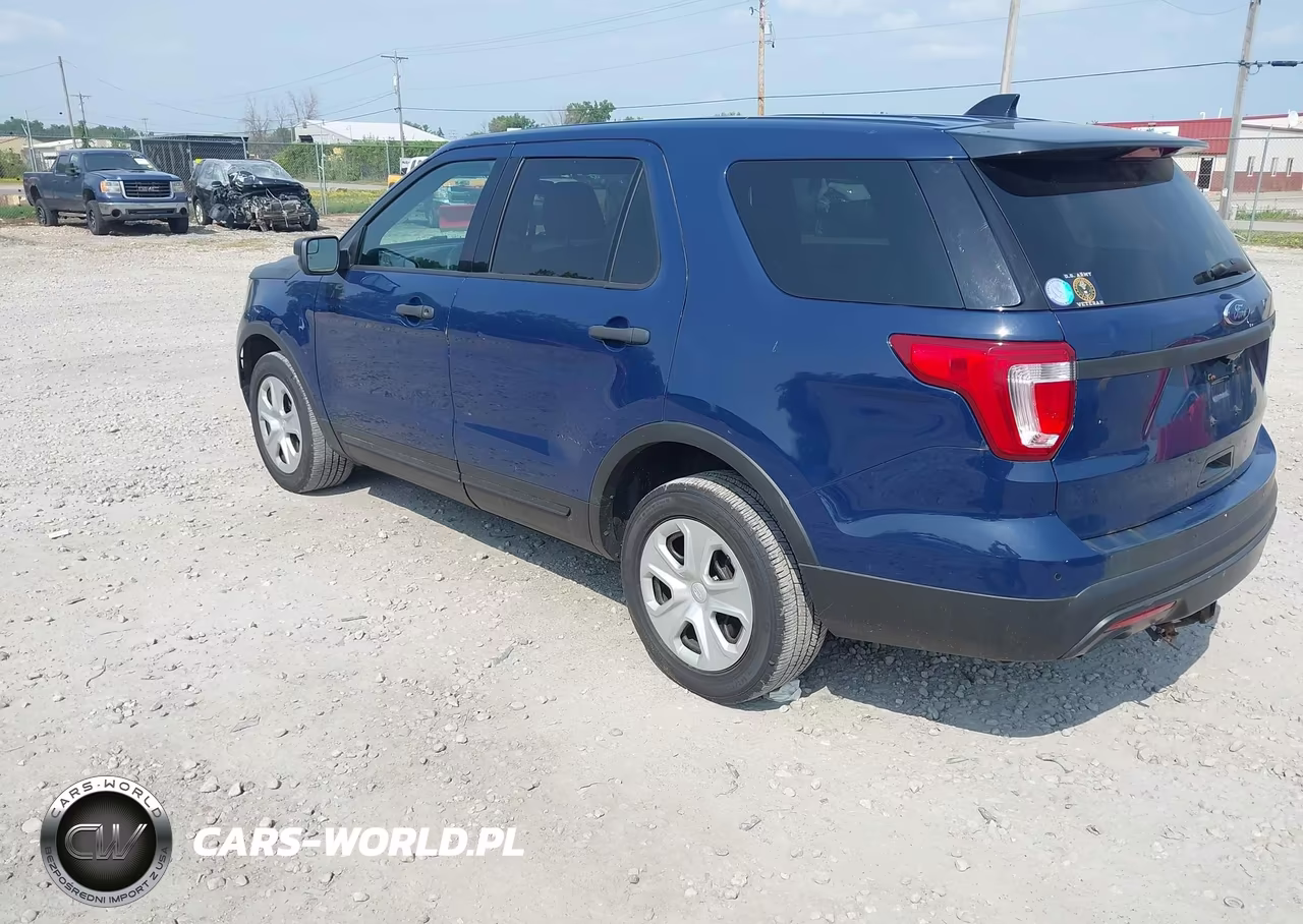2016 Ford Utility Police Interceptor VIN:1FM5K8AR7GGA19203 - 3