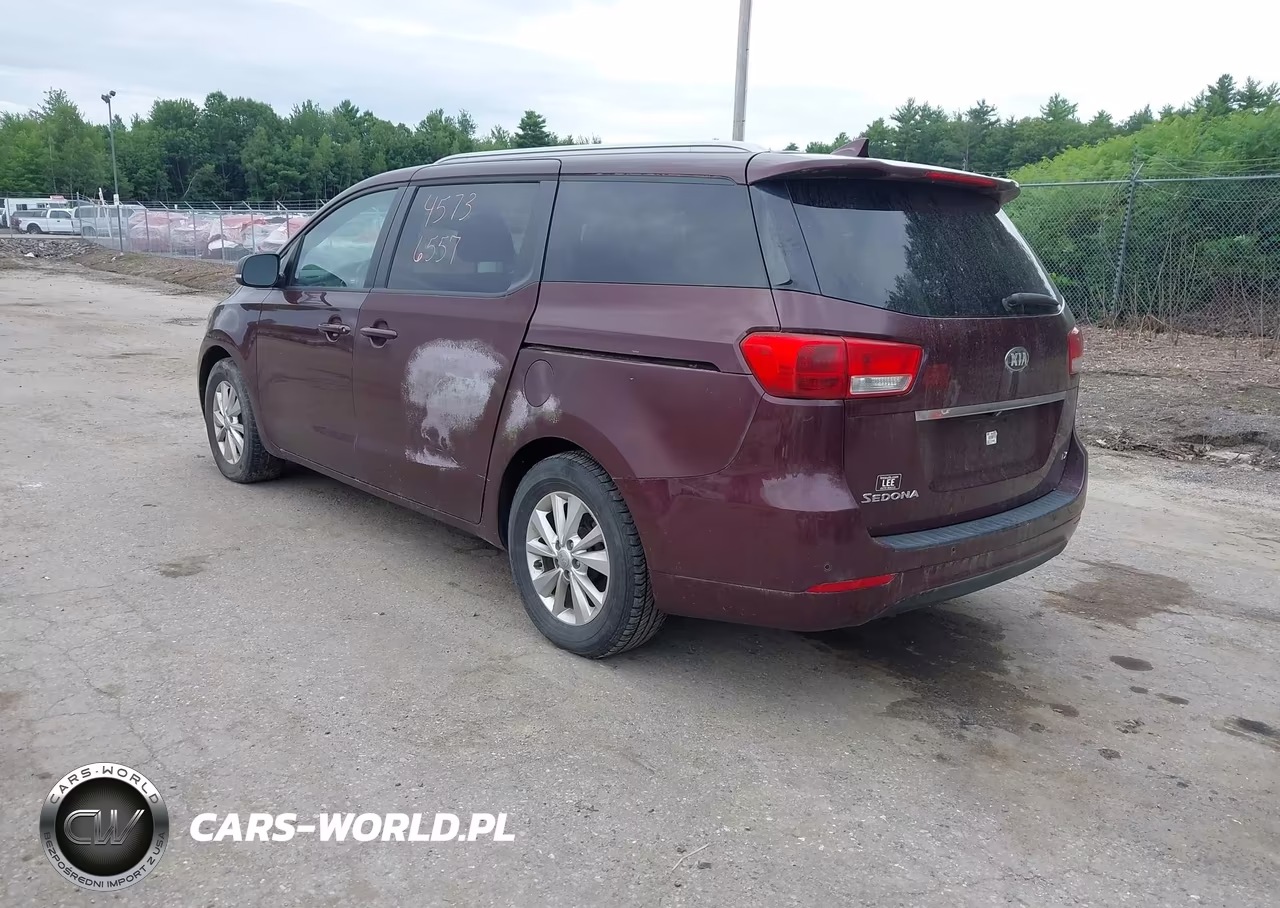2017 Kia Sedona Lx VIN:KNDMB5C11H6284681 - 3