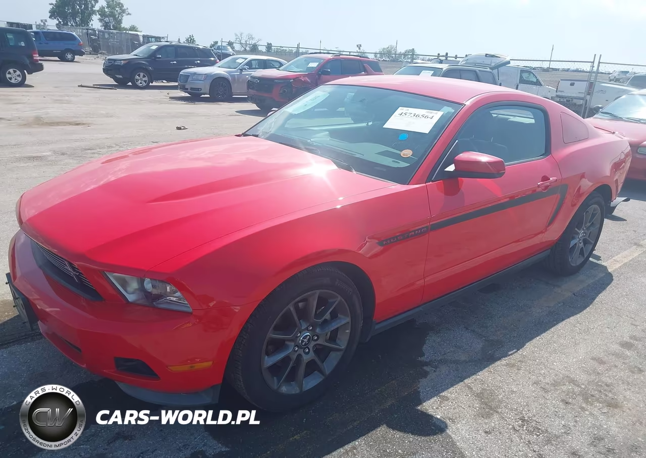 2012 Ford Mustang V6 Premium VIN:1ZVBP8AM0C5225947 - 2