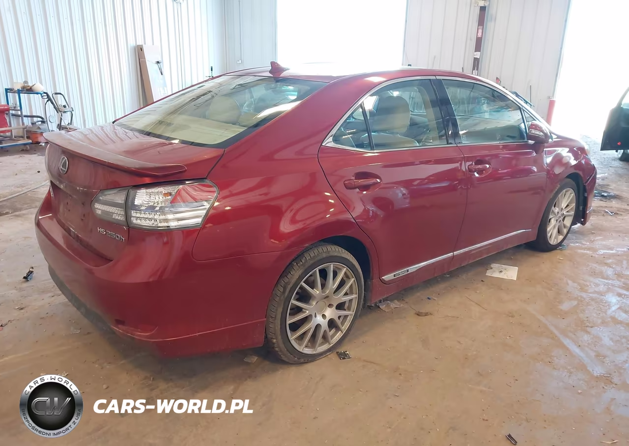 2010 Lexus Hs 250H Premium VIN:JTHBB1BAXA2010232 - 4