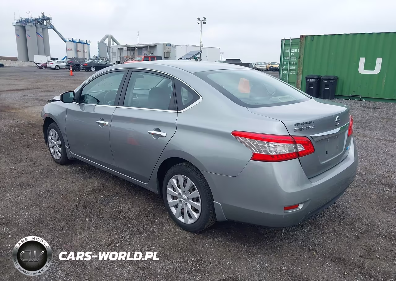2014 Nissan Sentra Fe+ S-Fe+ Sv-S-Sl-Sr-Sv VIN:3N1AB7AP5EY243984 - 3