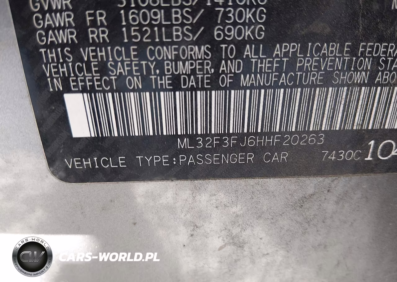 2017 Mitsubishi Mirage G4 Es VIN:ML32F3FJ6HHF20263 - 9