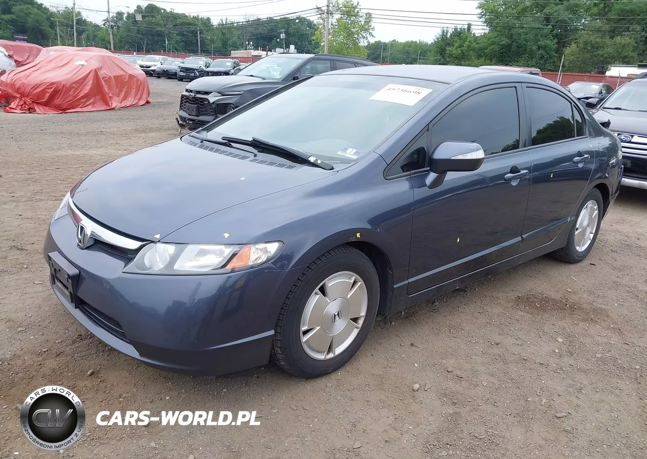 2006 Honda Civic Hybrid VIN:JHMFA36246S017834 - 2