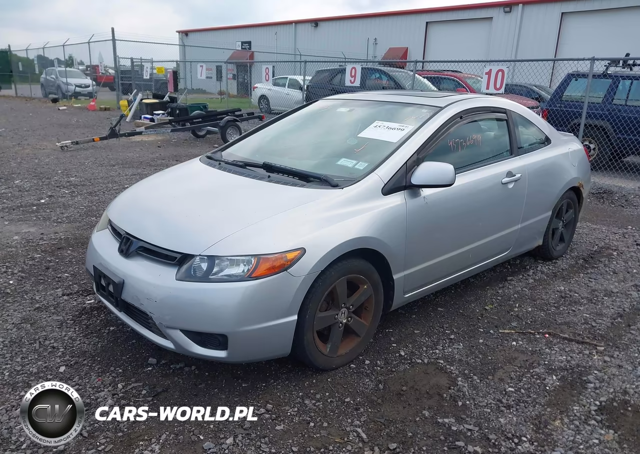 2007 Honda Civic Ex VIN:2HGFG12877H536191 - 2
