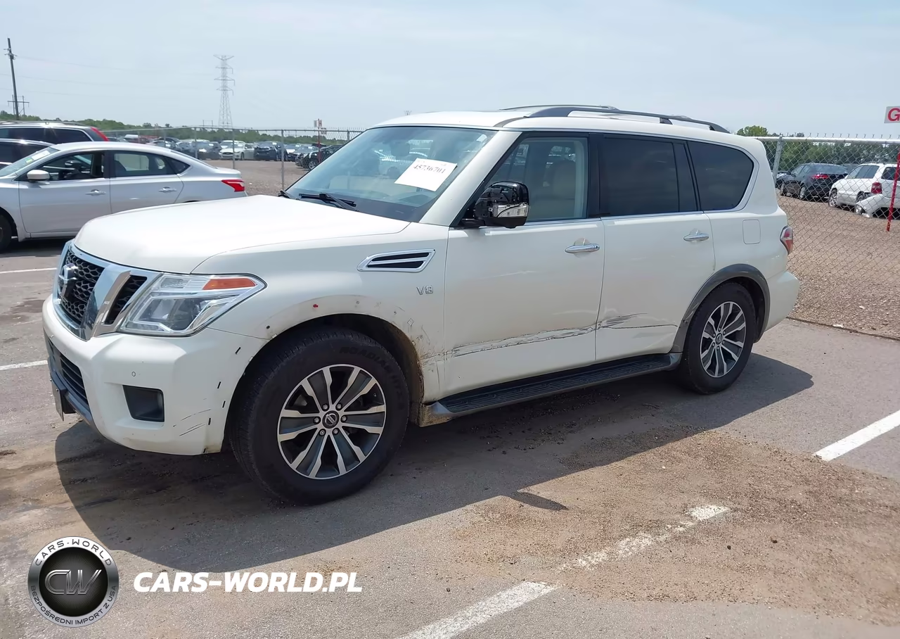 2020 Nissan Armada Sl 4Wd VIN:JN8AY2NC7L9617900 - 2