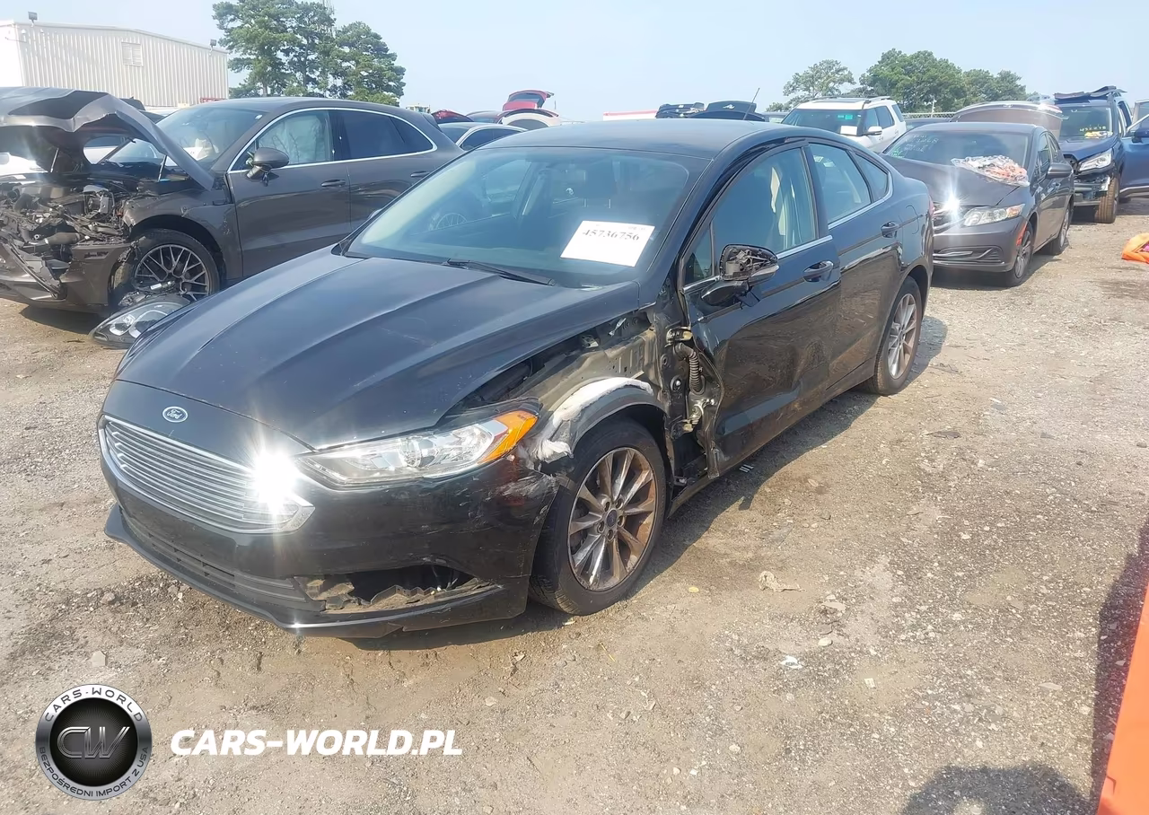 2017 Ford Fusion Se VIN:3FA6P0H72HR156453 - 2