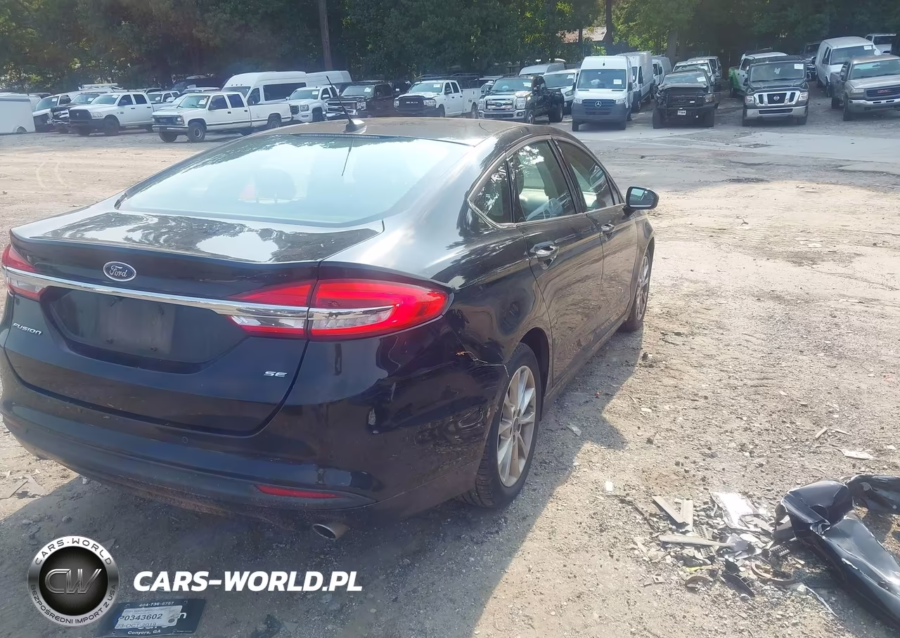 2017 Ford Fusion Se VIN:3FA6P0H72HR156453 - 4