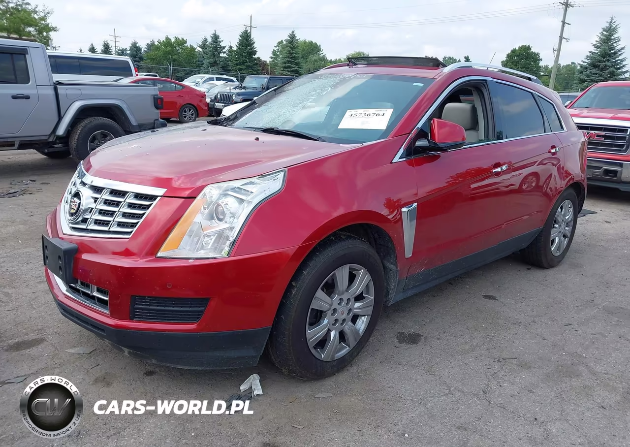 2014 Cadillac Srx Luxury Collection VIN:3GYFNEE37ES529175 - 2