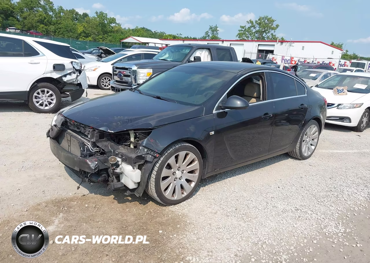 2011 Buick Regal Cxl Turbo Russelsheim VIN:W04G05GV6B1138436 - 2