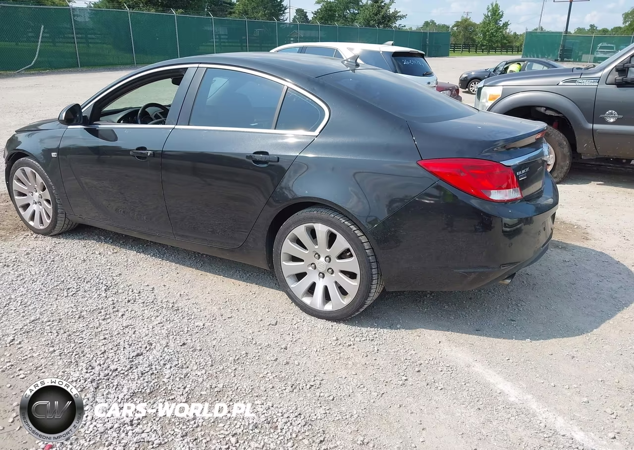 2011 Buick Regal Cxl Turbo Russelsheim VIN:W04G05GV6B1138436 - 3
