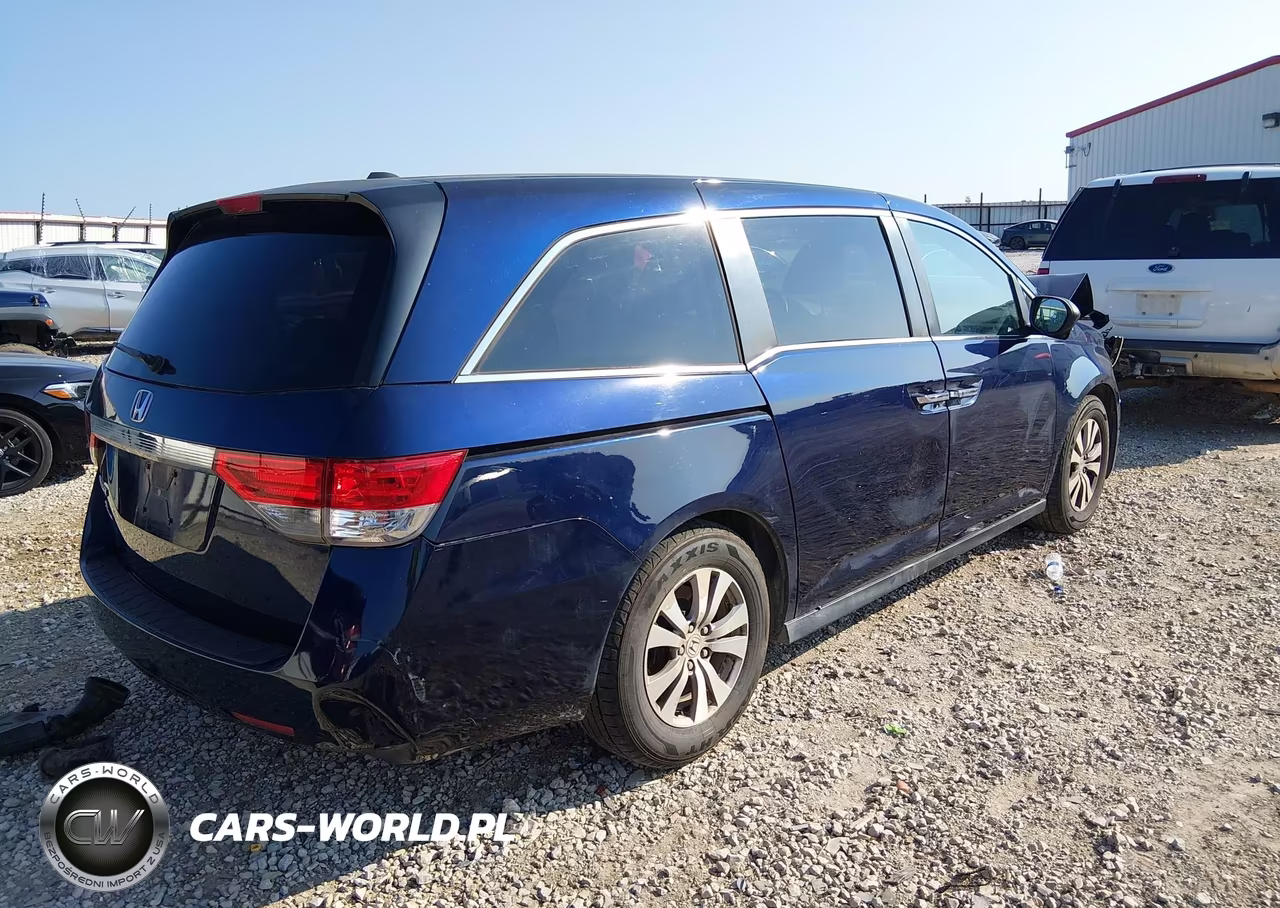 2017 Honda Odyssey Ex-L VIN:5FNRL5H66HB020819 - 4