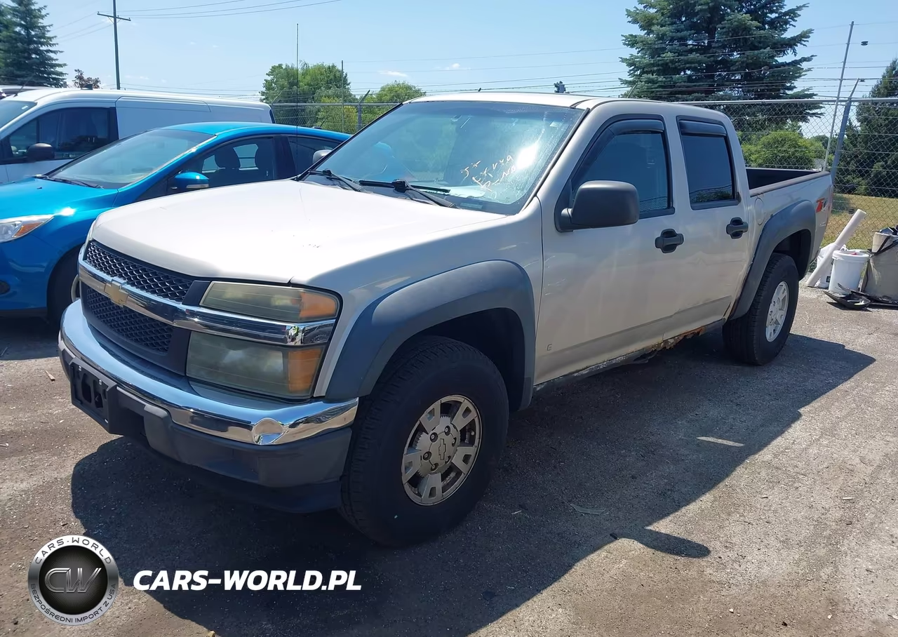 2007 Chevrolet Colorado Lt VIN:1GCDT13E478250052 - 2