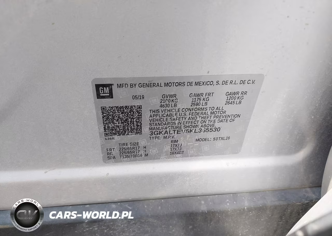 2019 GMC Terrain Sle VIN:3GKALTEV5KL365530 - 9
