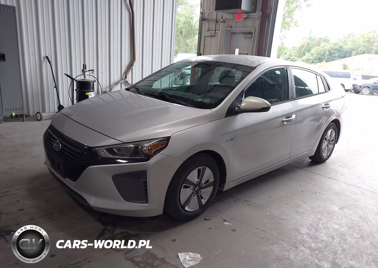 2019 Hyundai Ioniq Hybrid Blue VIN:KMHC65LC1KU106902 - 2