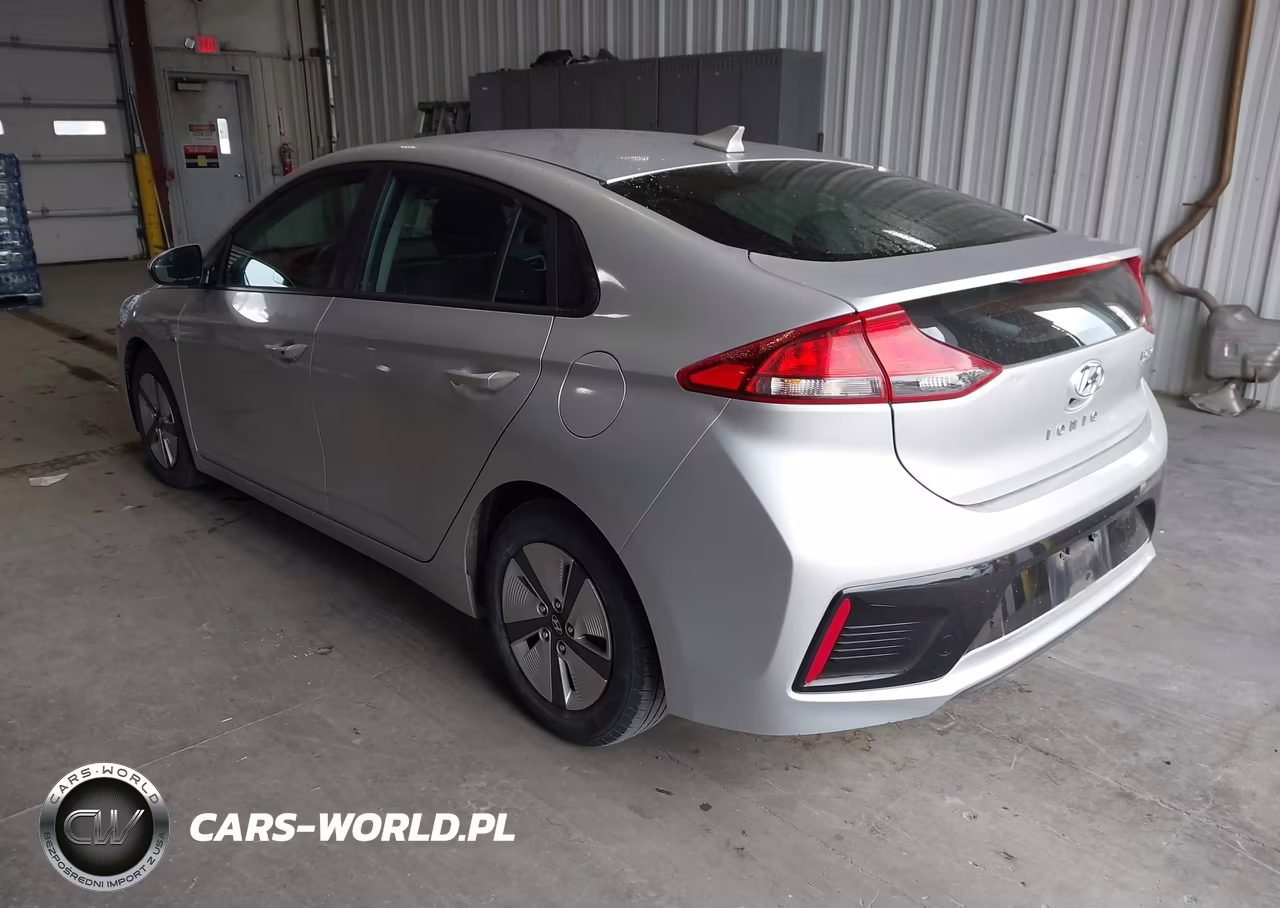 2019 Hyundai Ioniq Hybrid Blue VIN:KMHC65LC1KU106902 - 3
