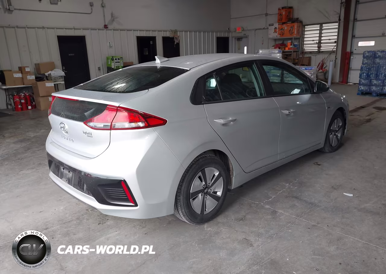 2019 Hyundai Ioniq Hybrid Blue VIN:KMHC65LC1KU106902 - 4
