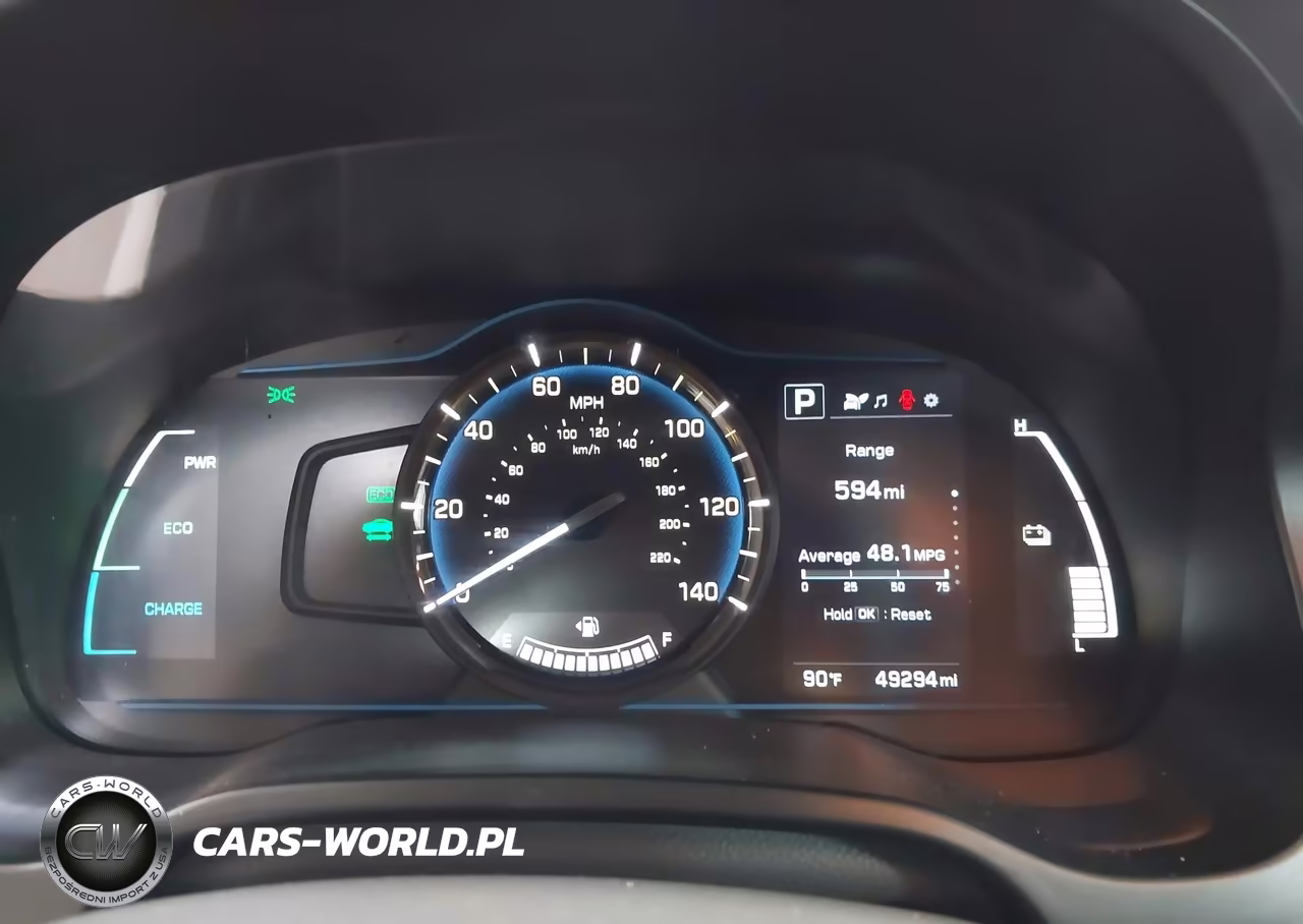 2019 Hyundai Ioniq Hybrid Blue VIN:KMHC65LC1KU106902 - 7