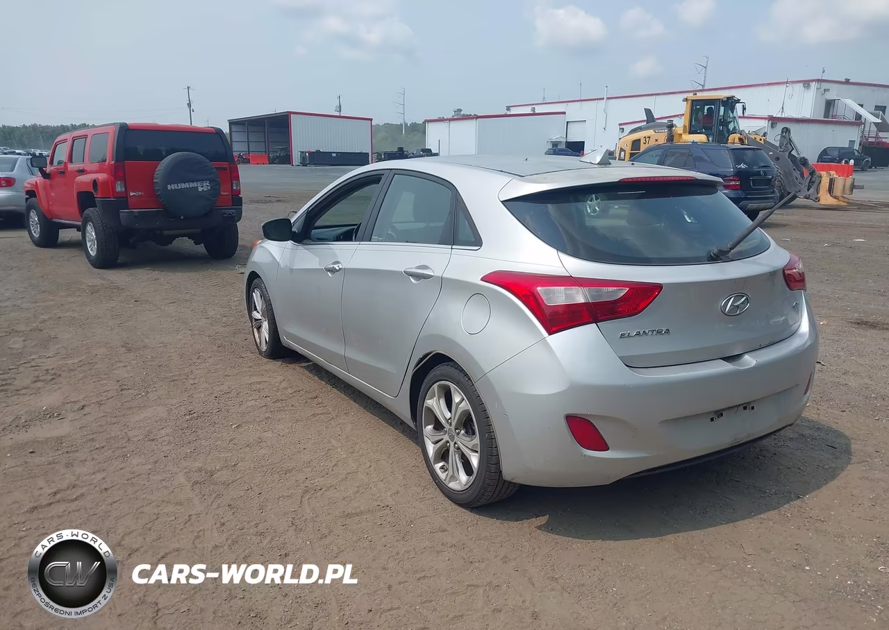 2013 Hyundai Elantra Gt VIN:KMHD35LE6DU124944 - 3