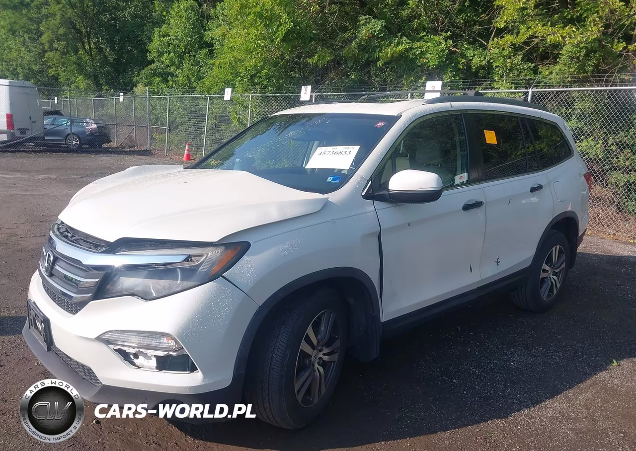2016 Honda Pilot Ex-L VIN:5FNYF6H77GB071200 - 2
