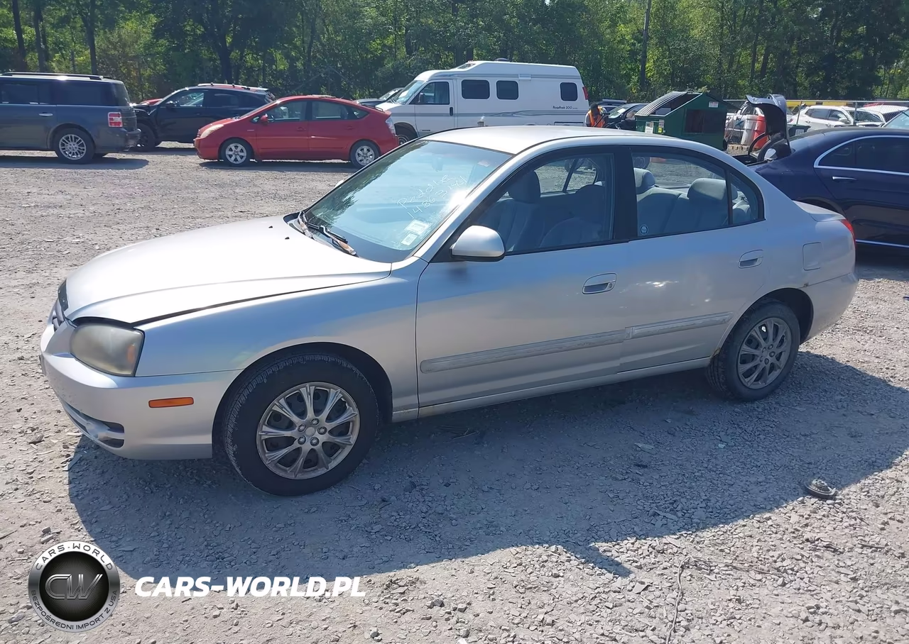 2004 Hyundai Elantra Gls-Gt VIN:KMHDN46DX4U828538 - 2