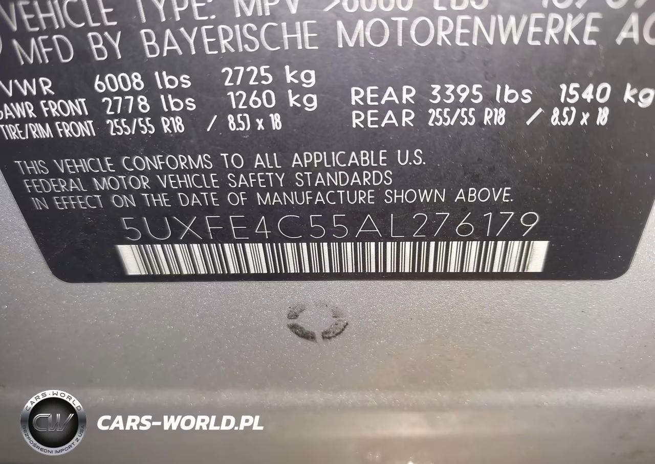 2010 BMW X5 xDrive30I VIN:5UXFE4C55AL276179 - 9