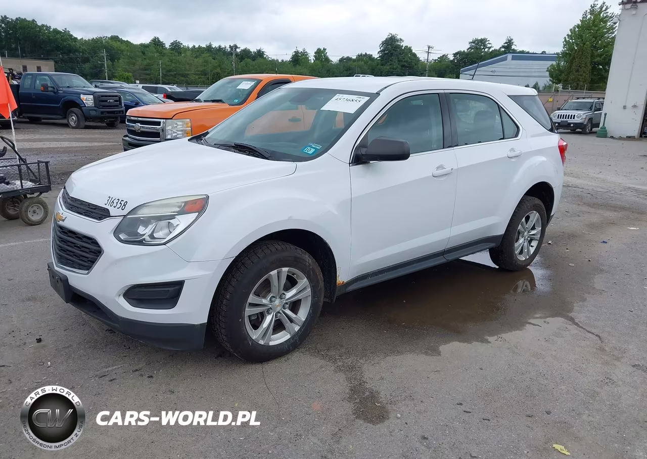 2016 Chevrolet Equinox Ls VIN:2GNFLEEK9G6226541 - 2