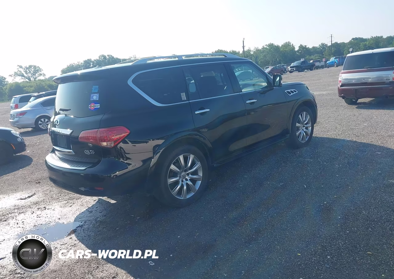 2012 Infiniti Qx56 VIN:JN8AZ2NE6C9016959 - 4