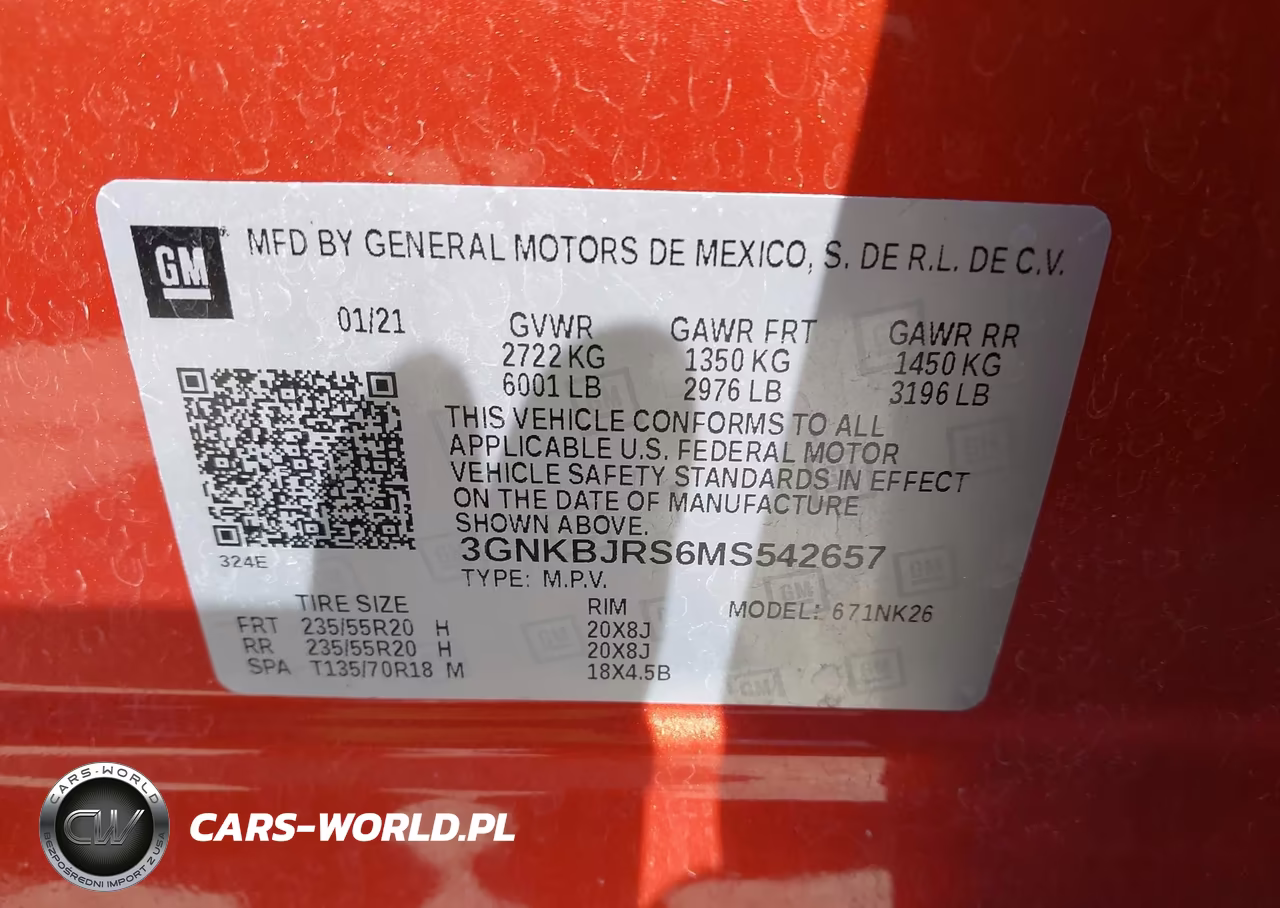 2021 Chevrolet Blazer Awd 3Lt VIN:3GNKBJRS6MS542657 - 9