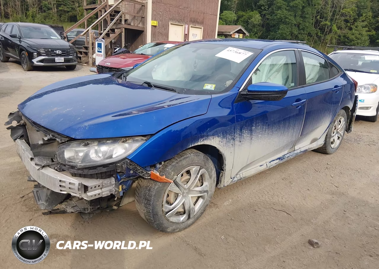 2018 Honda Civic Lx VIN:2HGFC2F51JH584066 - 2