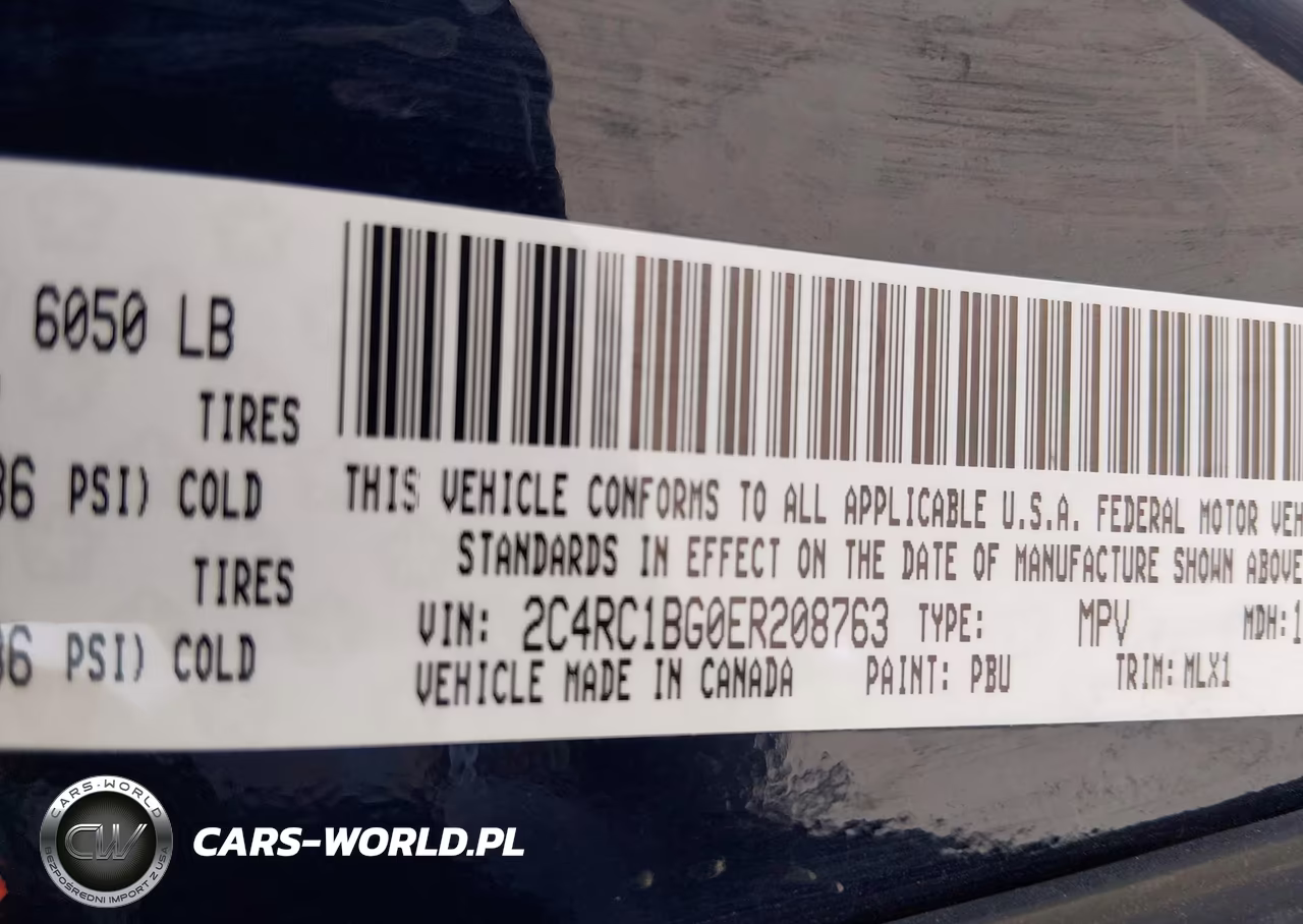 2014 Chrysler Town & Country Touring VIN:2C4RC1BG0ER208763 - 9