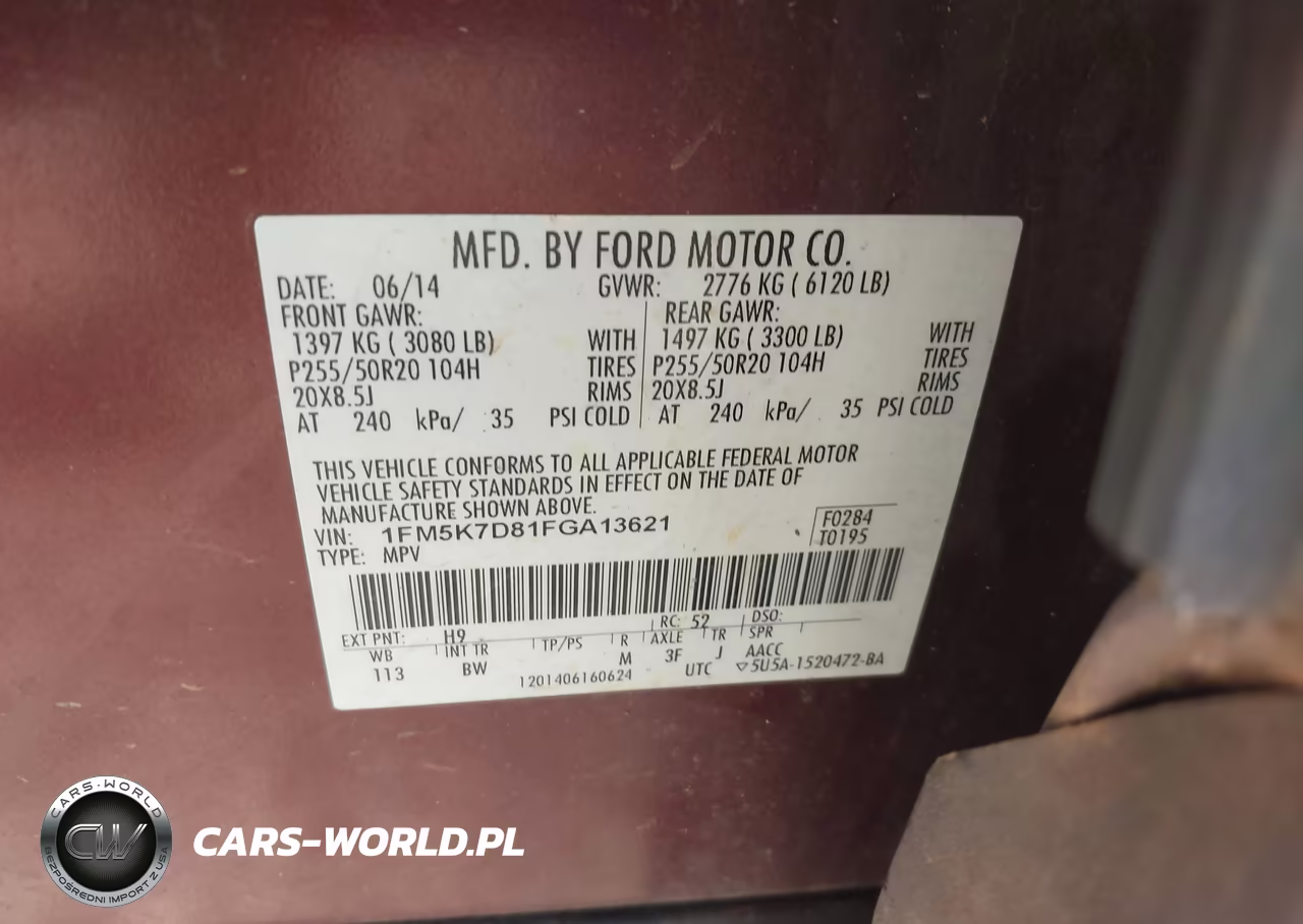 2015 Ford Explorer Xlt VIN:1FM5K7D81FGA13621 - 9