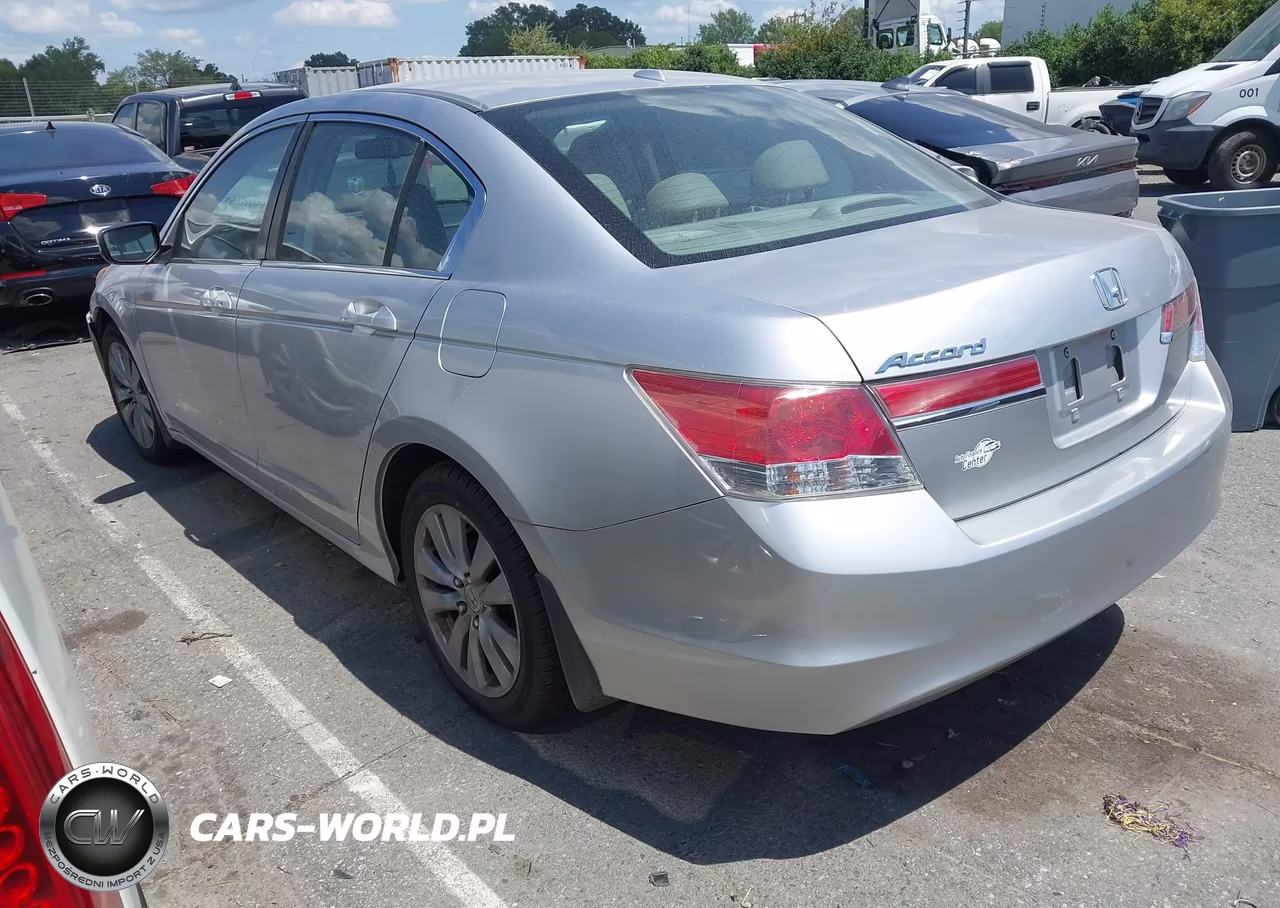 2011 Honda Accord 2.4 Ex-L VIN:1HGCP2F86BA074507 - 3