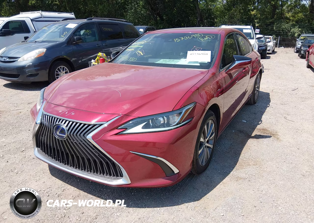 2021 Lexus Es 300H VIN:58ADA1C19MU009324 - 2