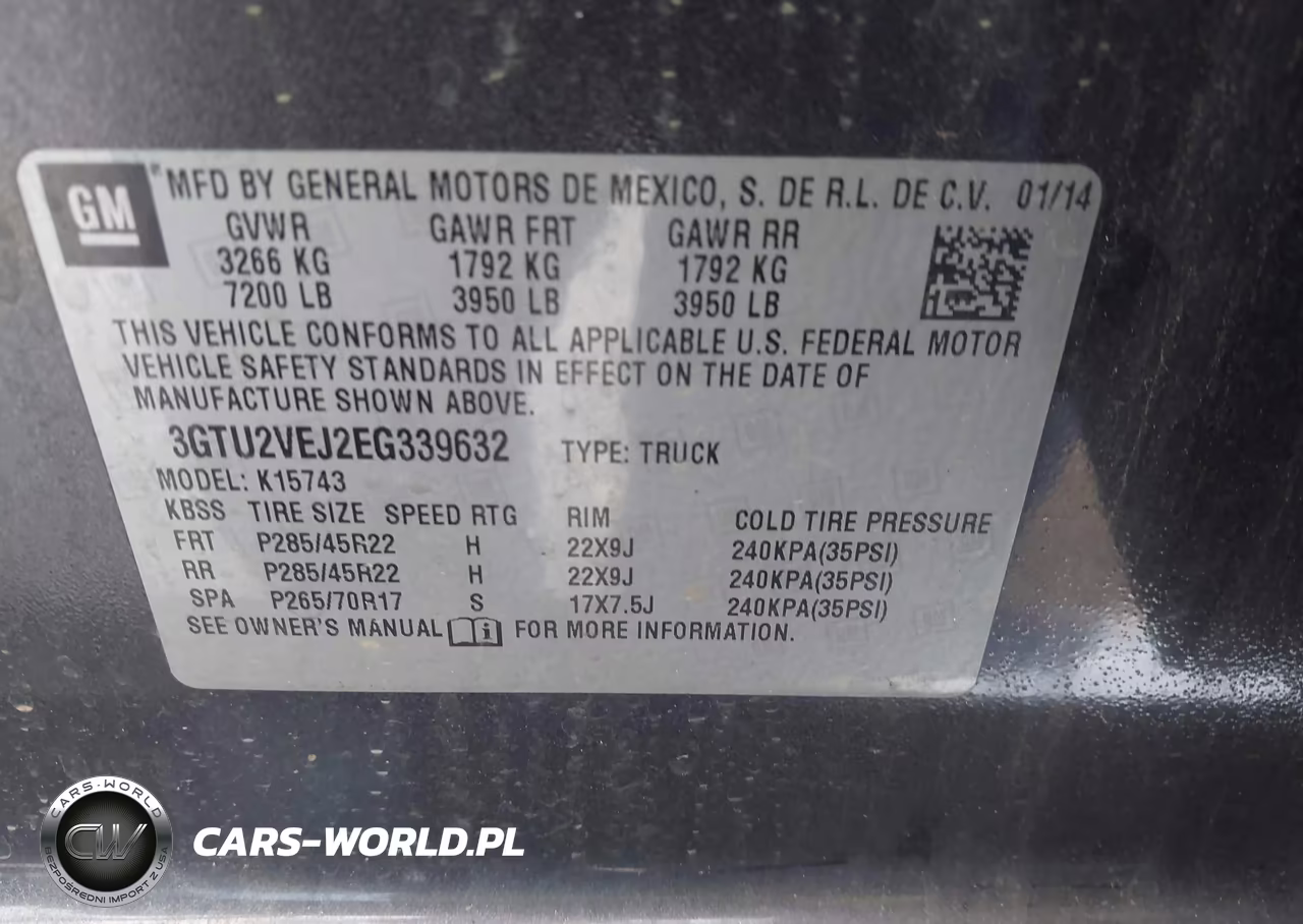 2014 GMC Sierra 1500 Slt VIN:3GTU2VEJ2EG339632 - 9