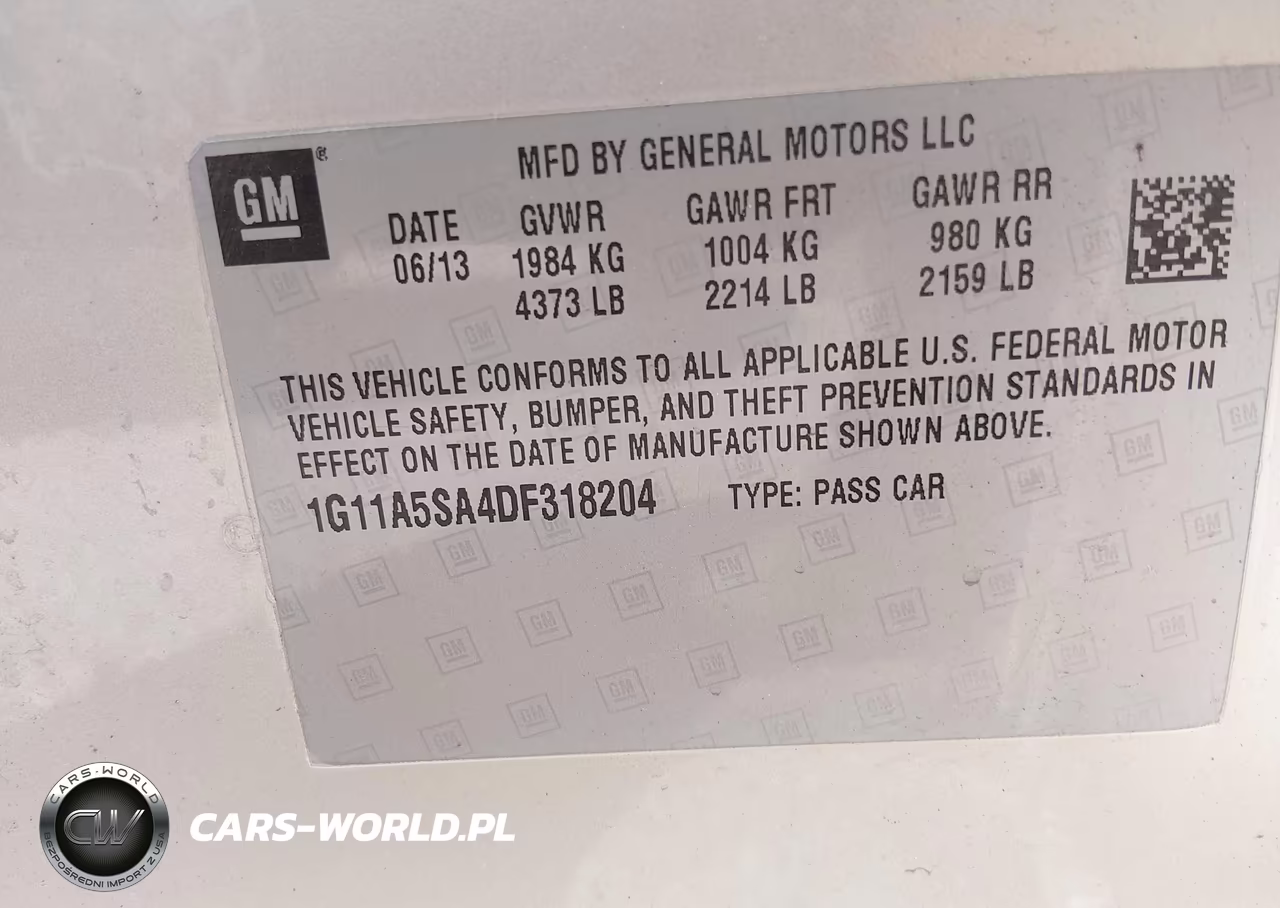 2013 Chevrolet Malibu 1Fl VIN:1G11A5SA4DF318204 - 9