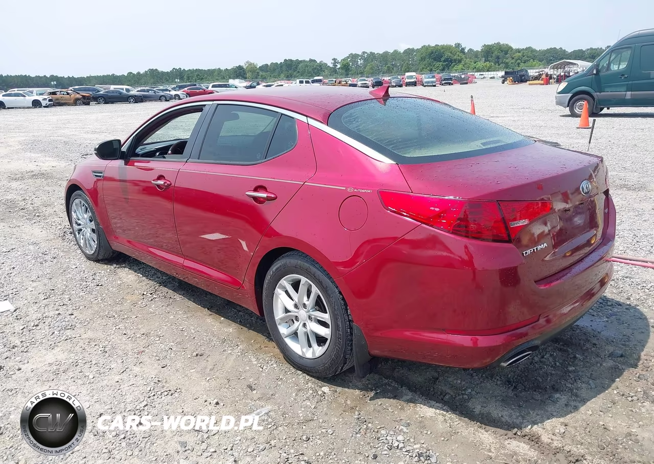 2013 Kia Optima Lx VIN:5XXGM4A72DG145244 - 3