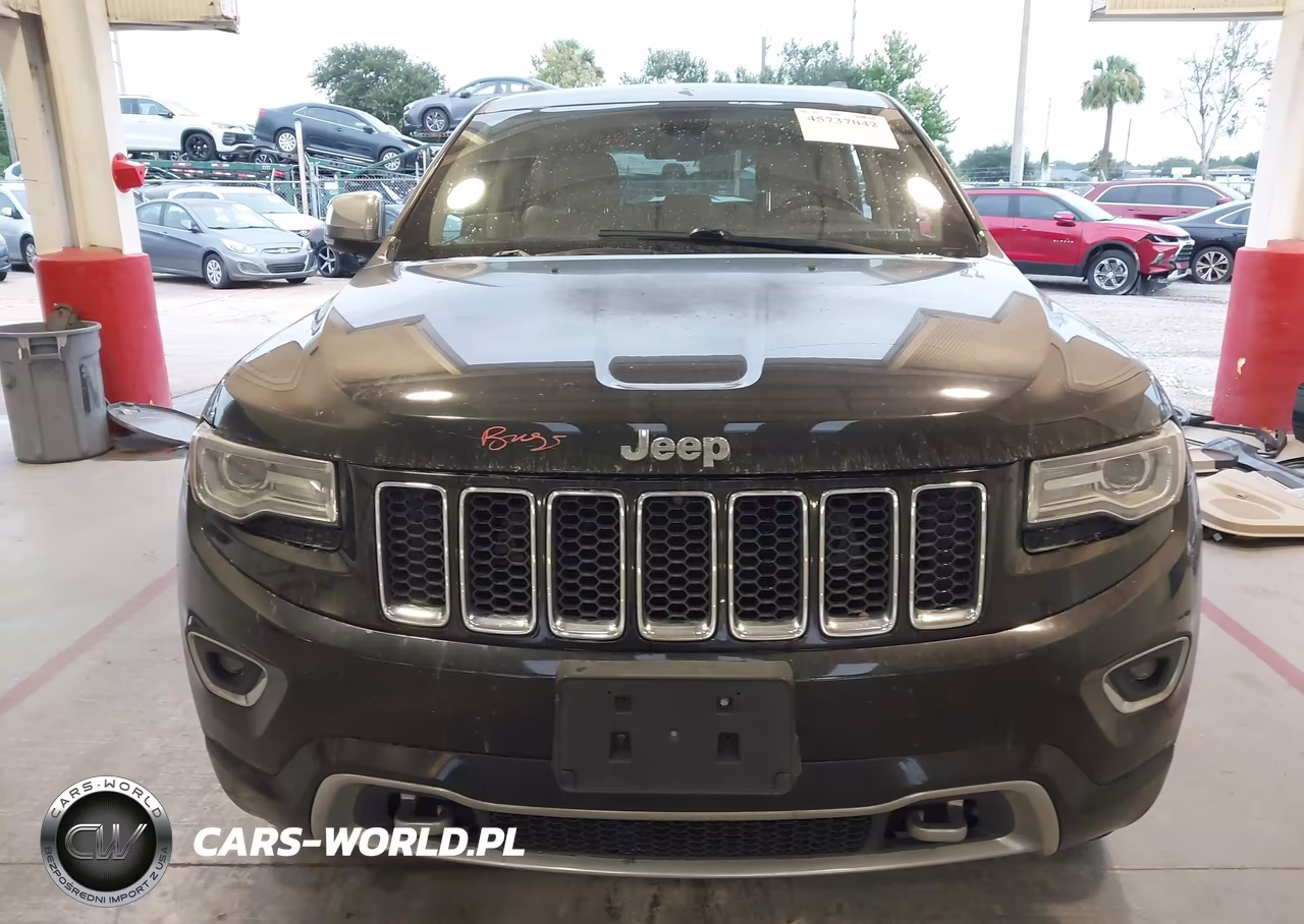 2014 Jeep Grand Cherokee Overland VIN:1C4RJECG5EC556109 - 13