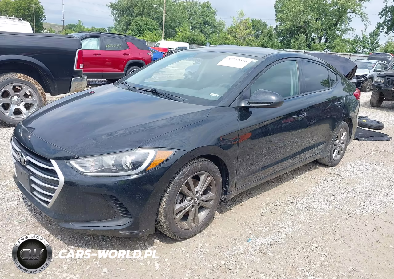 2018 Hyundai Elantra Sel VIN:5NPD84LF7JH347900 - 2