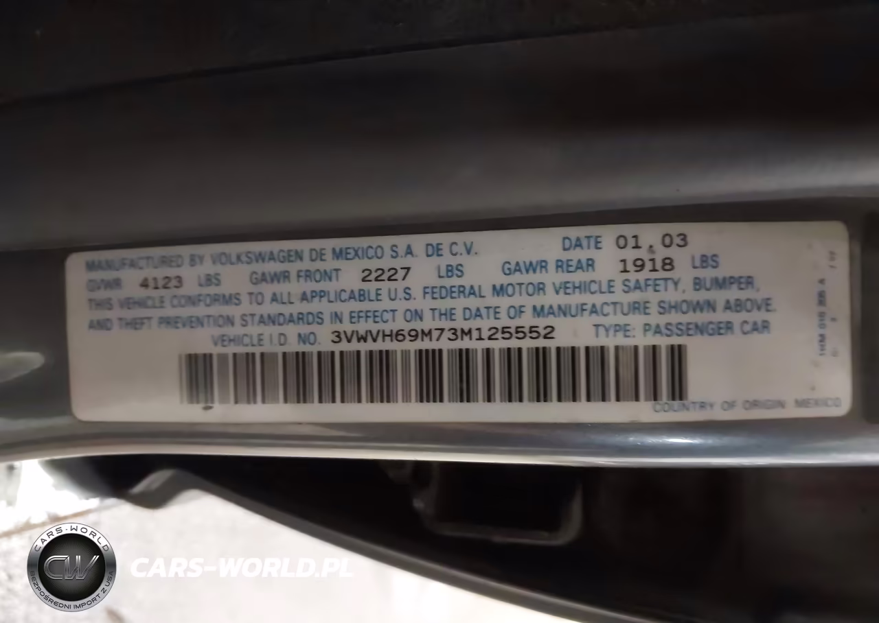 2003 Volkswagen Jetta Gli VIN:3VWVH69M73M125552 - 9