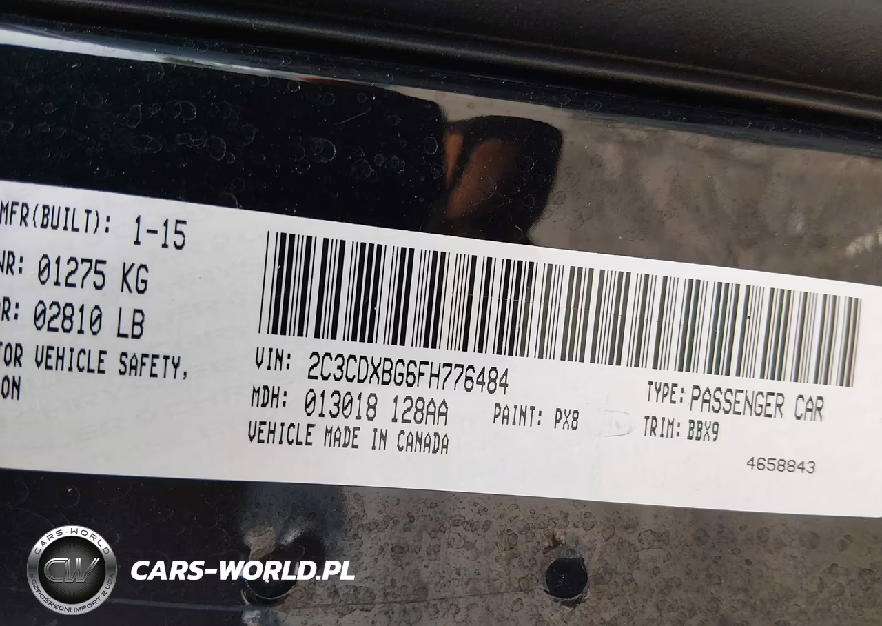 2015 Dodge Charger Se VIN:2C3CDXBG6FH776484 - 9