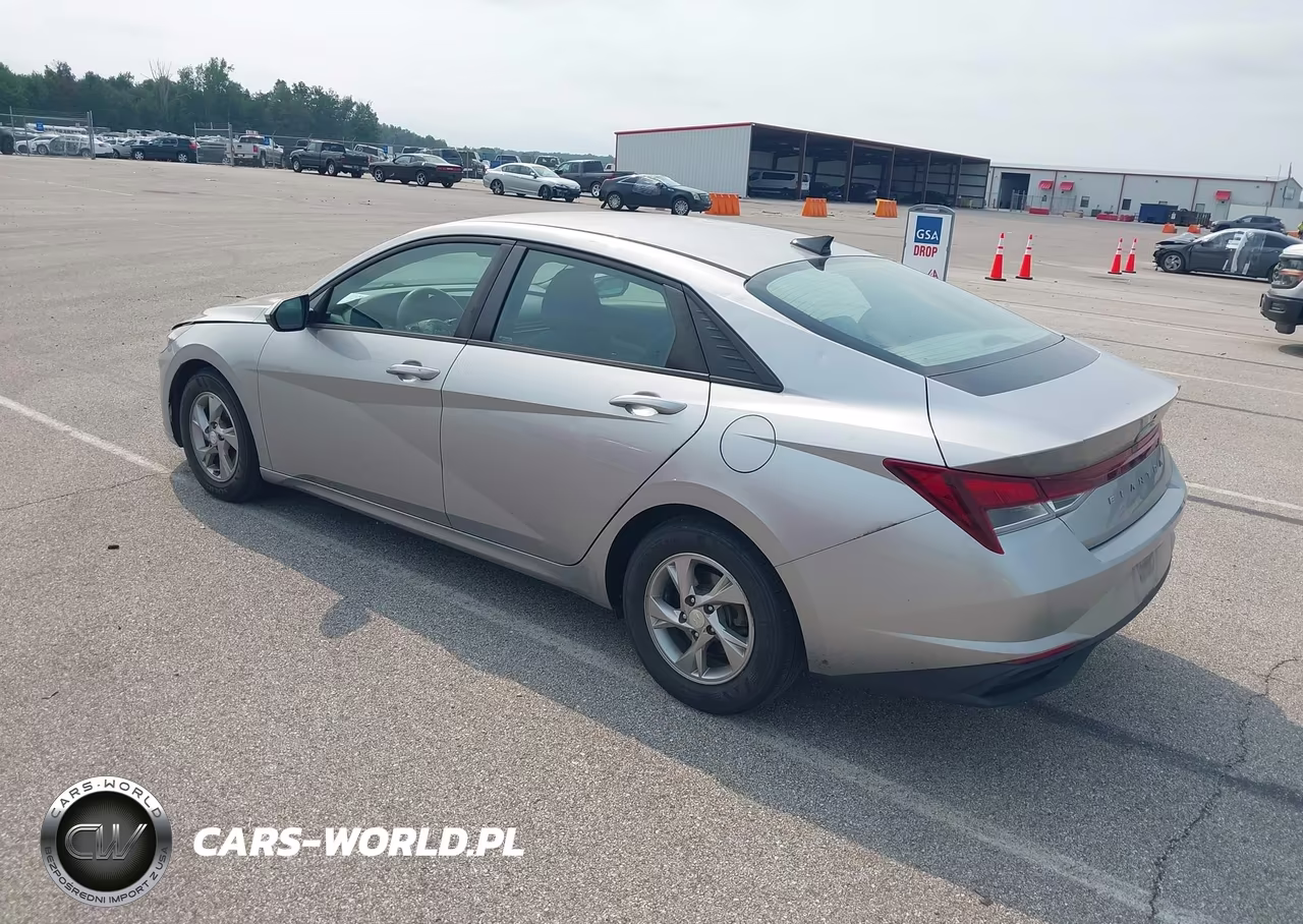 2021 Hyundai Elantra Se VIN:5NPLL4AG2MH046994 - 3