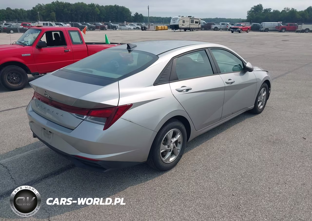 2021 Hyundai Elantra Se VIN:5NPLL4AG2MH046994 - 4