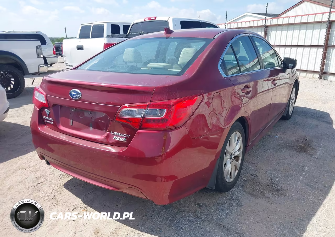 2016 Subaru Legacy 2.5I Premium VIN:4S3BNAC66G3029723 - 4